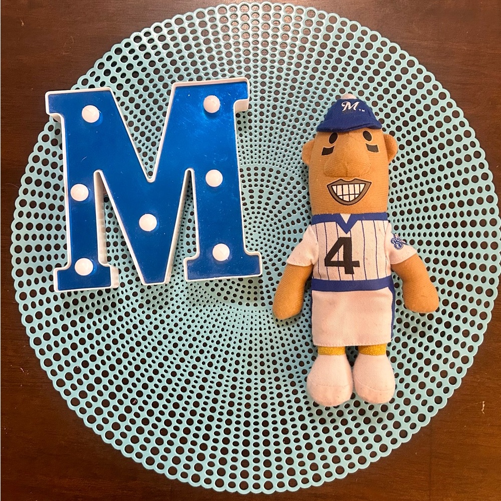 Milwaukee Brewers Racing Frankie Furter #4 Plush
